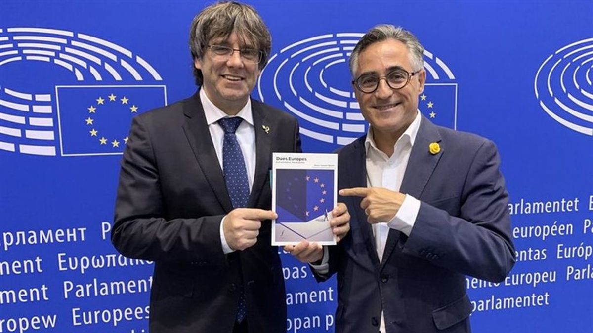 Puigdemont y Comín acuden al Parlamento Europeo en calidad de invitados por un eurodiputado