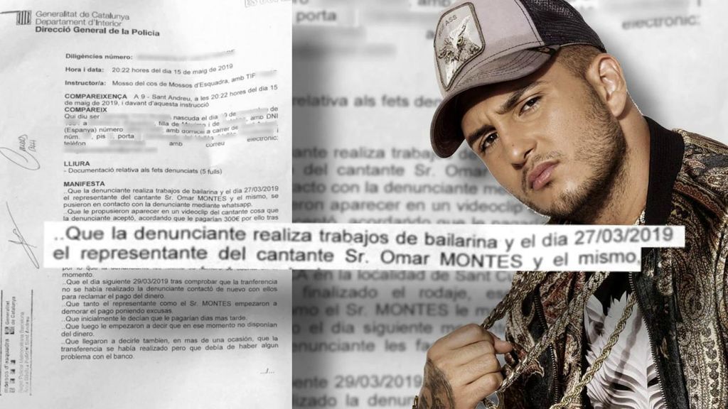 Omar Montes denunciado por la protagonista de uno de sus videoclips