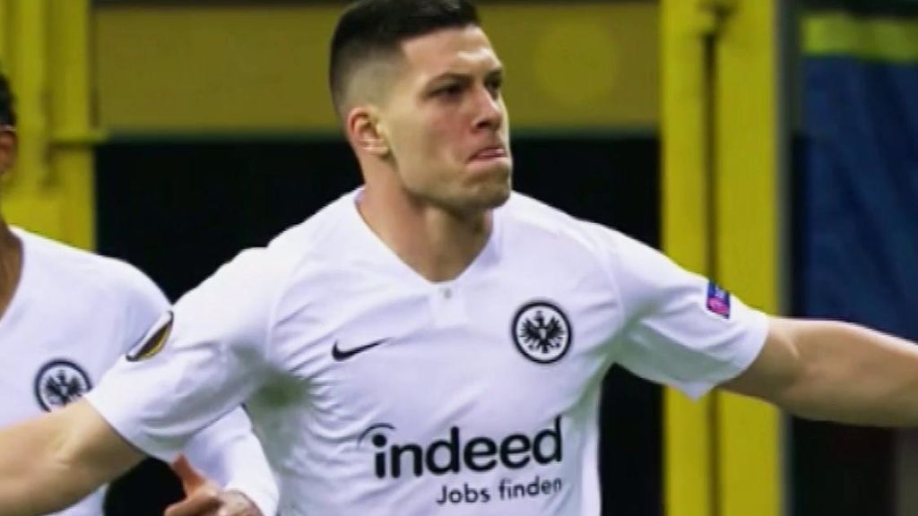 El serbio Luka Jovic es el 9 elegido por el Real Madrid