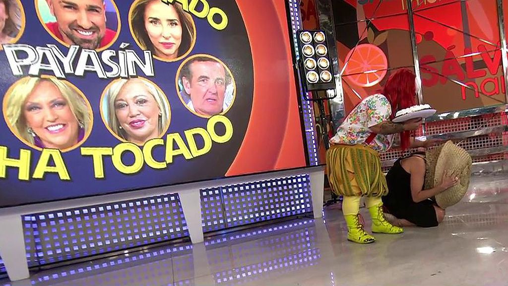 Los colaboradores, en un sinvivir por Payasín: huyen despavoridos del tartazo