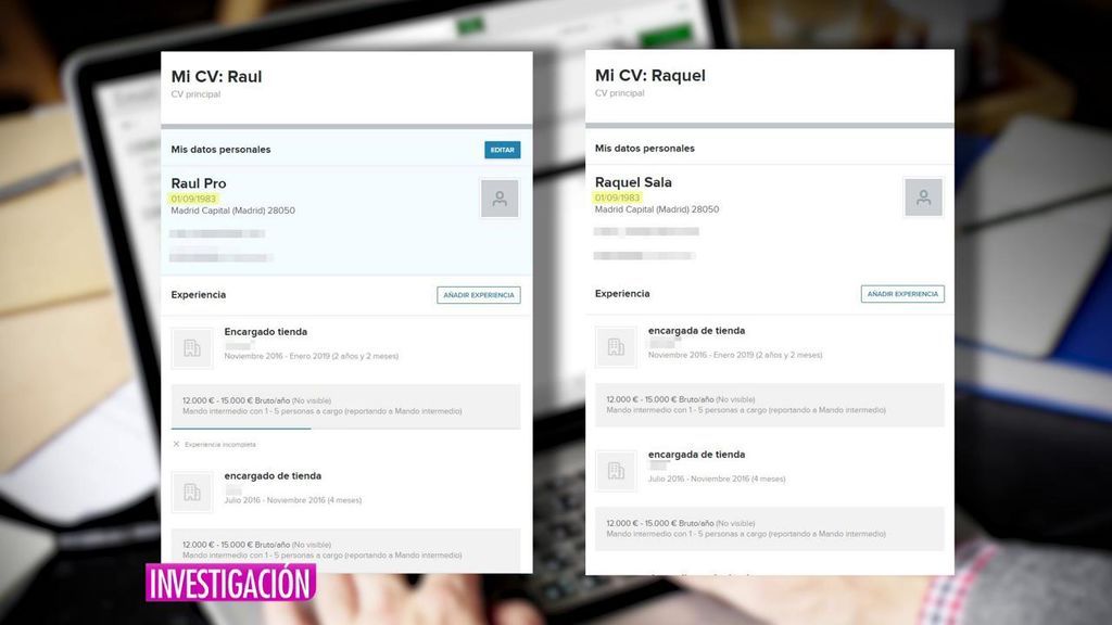 Investigación discriminación laboral