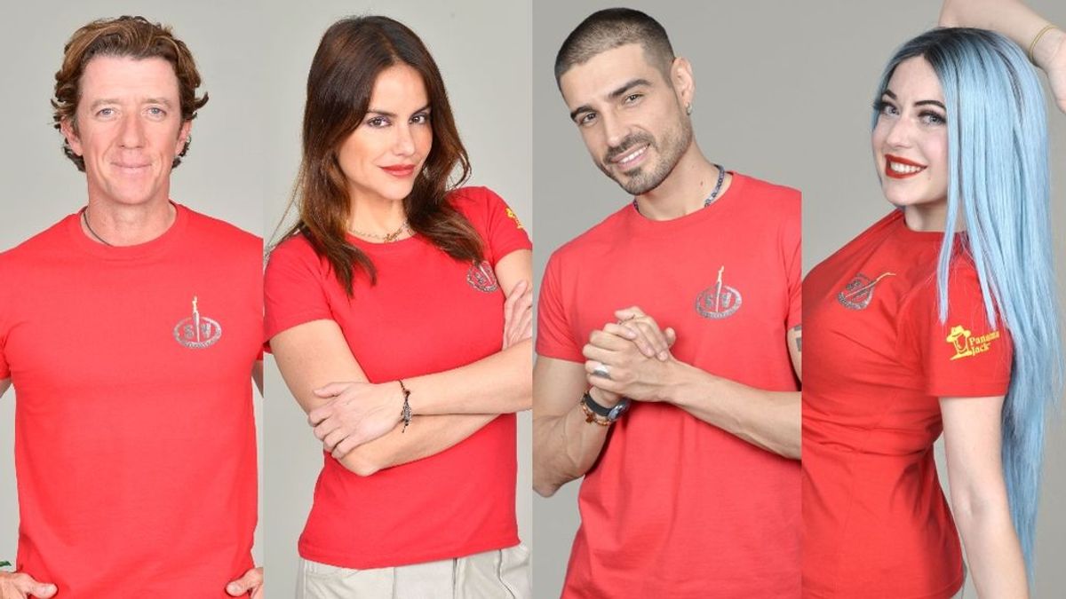 Colate, Mónica, Fabio y Mahi, nominados de 'Supervivientes 2019'