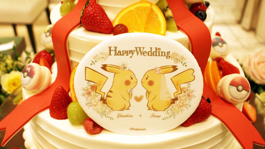 Así es la boda oficial de Pokémon