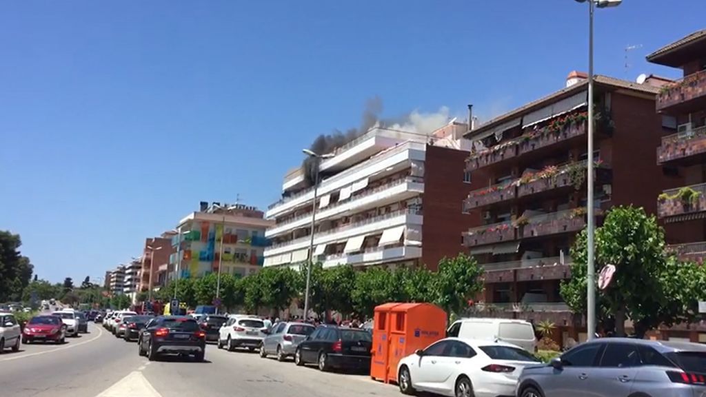 Detenido el hijo del fallecido en el incendio en una vivienda de Vilanova i la Geltrú (Barcelona)