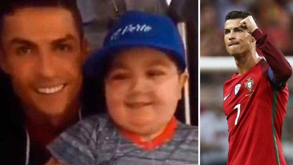 El conmovedor gesto de Cristiano deteniendo el autobús de Portugal para cumplir el sueño de un niño enfermo