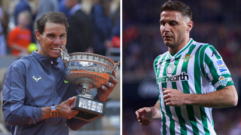 El vacile de Joaquín a Rafa Nadal tras su 12º título de Roland Garros: "Reconozco que tienes todas mis cosas " El vacile de Joaquín a Rafa Nadal tras su 12º título de Roland Garros: "Reconozco que tienes todas mis cosas "