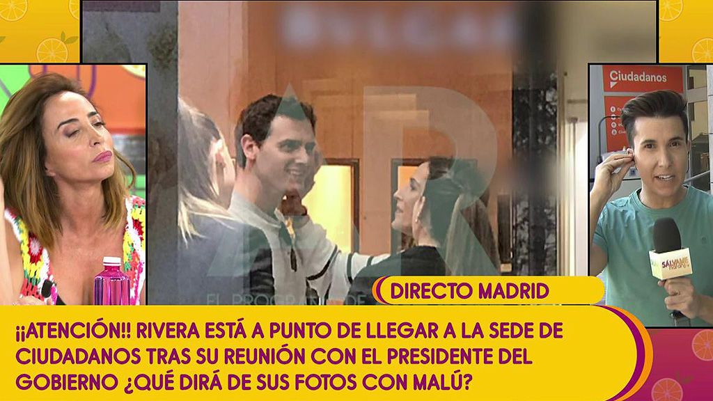 Malú pagó para que se guardaran unas fotos en las que salía de un restaurante con Albert Rivera y su madre