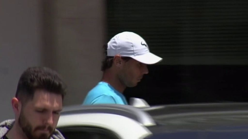 Nadal ya descansa en Manacor antes de preparar Wimbledon