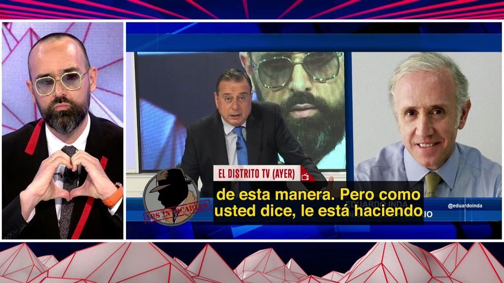 El mensaje irónico de Risto hacia Inda: “Llevo toda mi vida queriendo ser famoso gracias a ti”