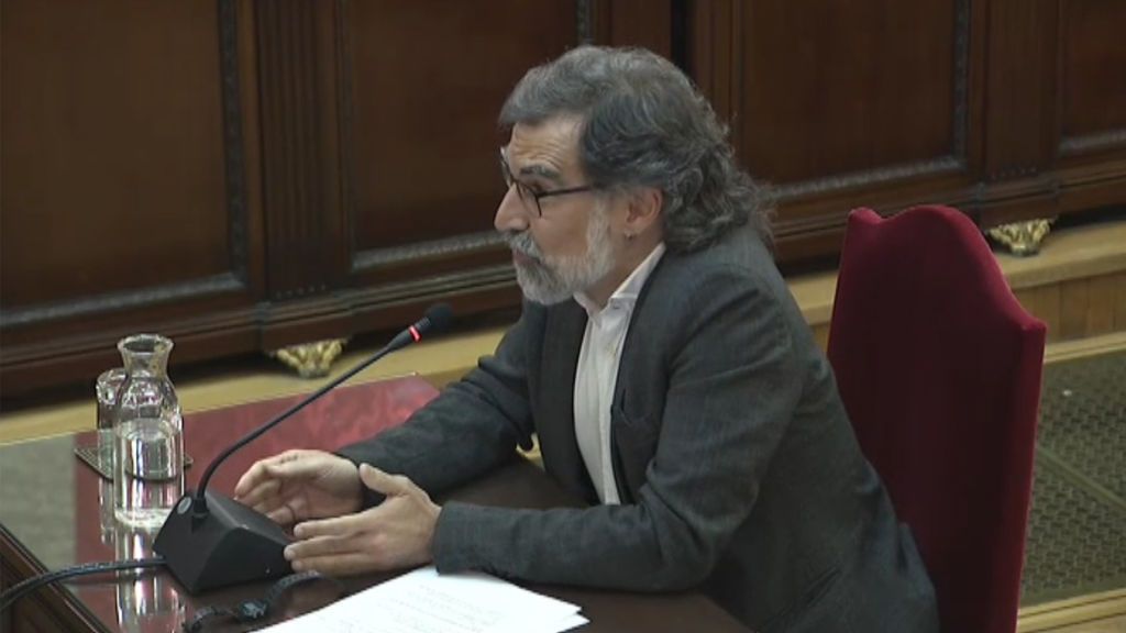 Cuixart: “No hay ningún tipo de arrepentimiento. Lo volvería a hacer”