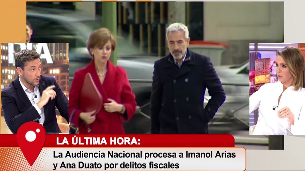 Última hora: Imanol Arias y Ana Duato, procesados por delitos fiscales