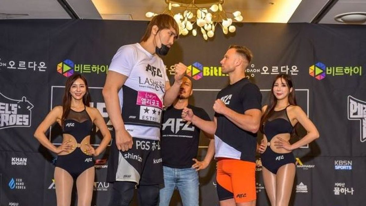 David contra Goliat: en 49 segundos deja KO a su rival en un combate de la MMA David contra Goliat: en 49 segundos deja KO a su rival en un combate de la MMA