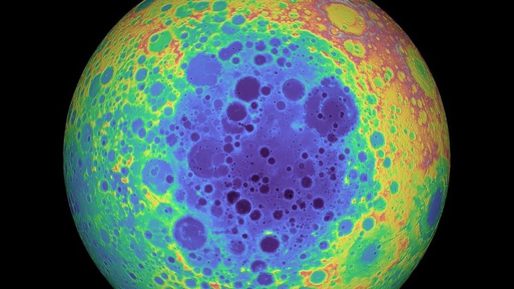Descubierta una enorme masa metálica bajo el suelo de la Luna Descubierta una enorme masa metálica bajo el suelo de la Luna
