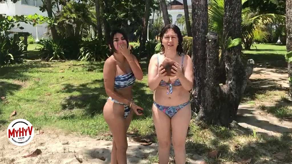 Isa Pantoja y la madre de Omar, de aventuras en el hotel