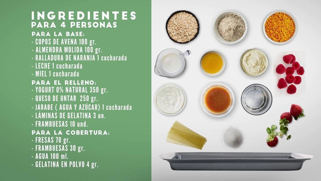 Receta de tarta de Mario Sandoval