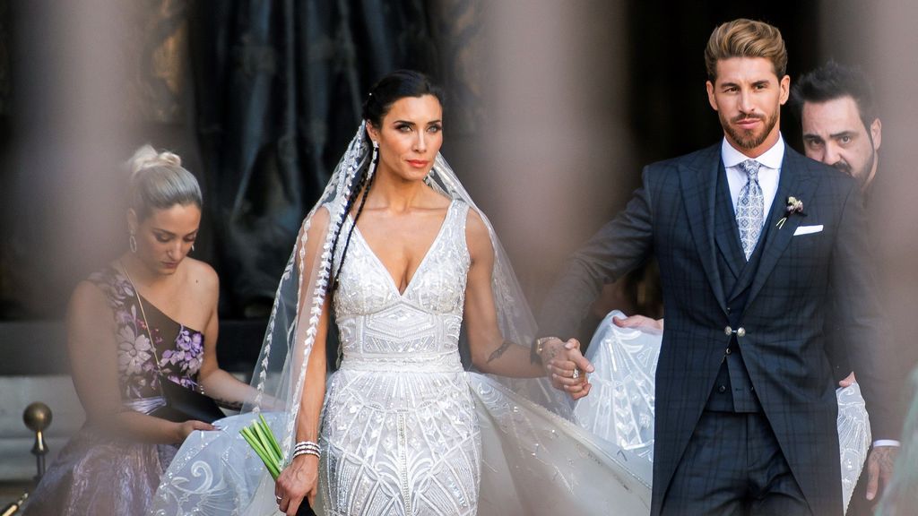 Pilar Rubio y Sergio Ramos se dan el ' sí quiero' en la Catedral de Sevilla