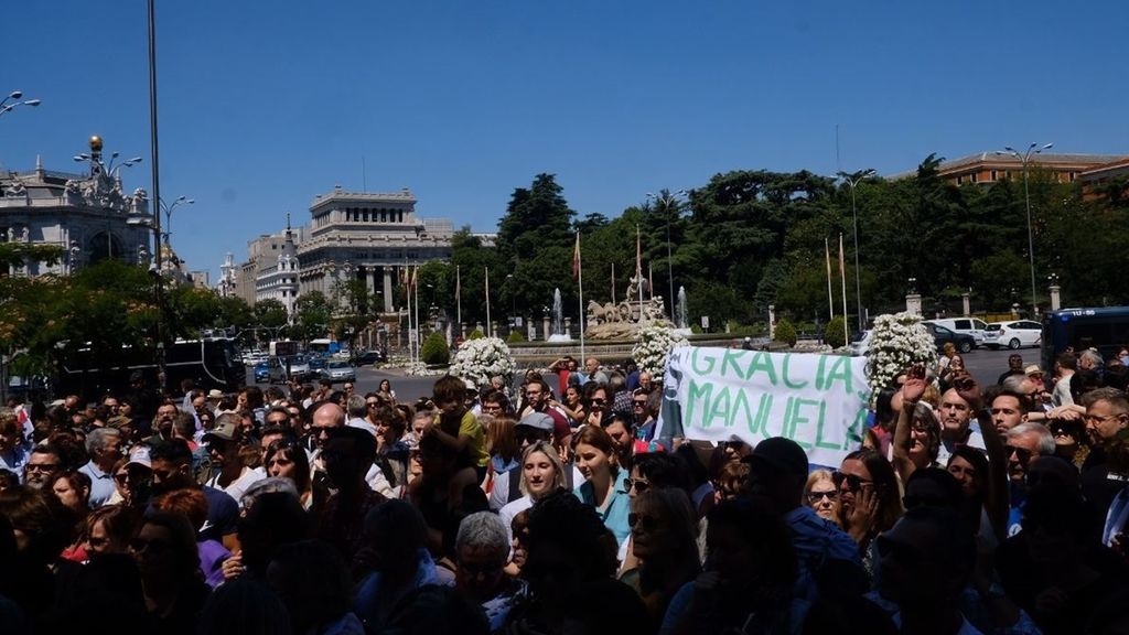 concentración de apoyo a carmena