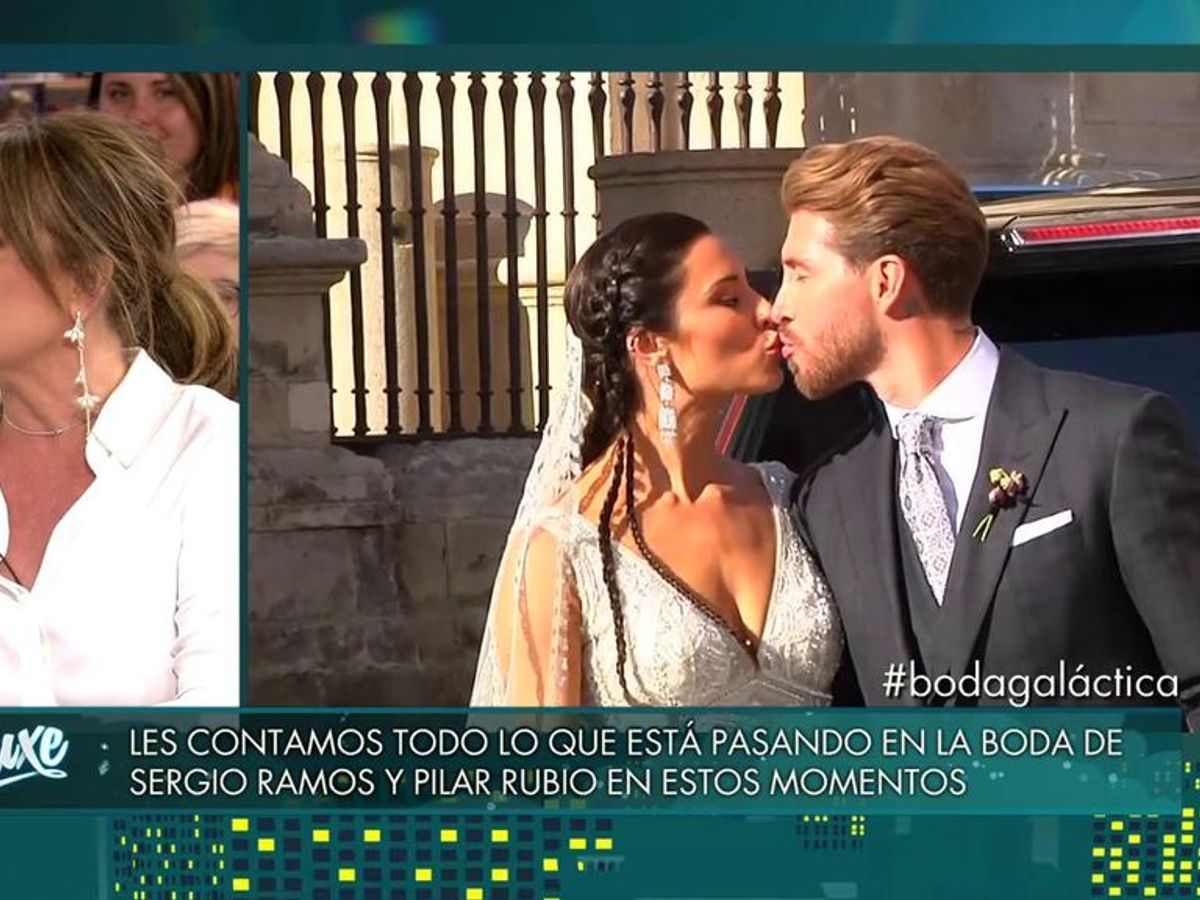 El vestido de novia de Pilar Rubio divide a las colaboradoras del 'Deluxe':  