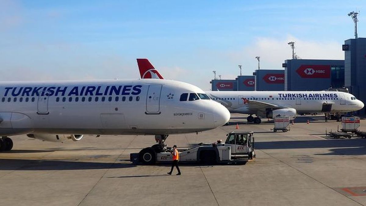Pasajeros detienen a un hombre que corría hacia la cabina del piloto en un vuelo de Turkish Airlines