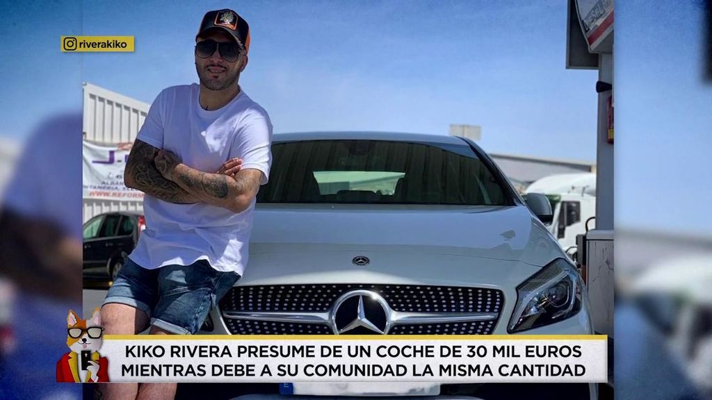 El mosqueo de los vecinos de Kiko Rivera al ver nuevo coche teniendo deudas a la comunidad