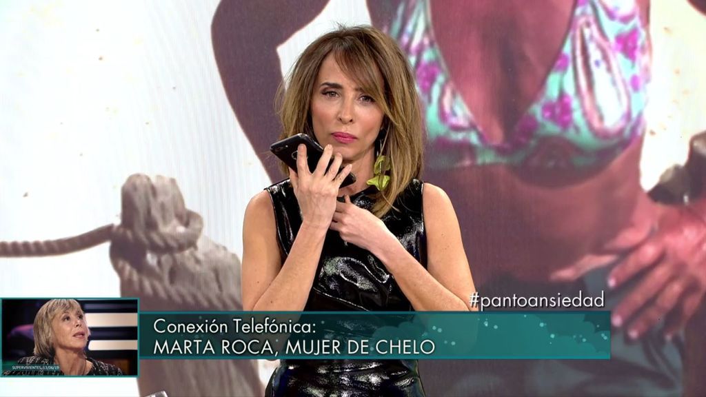 Marta Roca llama en directo a 'Sábado Deluxe'