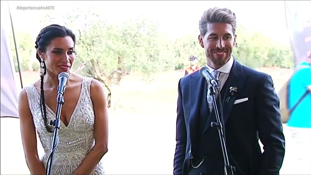 La anécdota de Pilar Rubio sobre Ramos en su boda: "Se emocionó al entrar y ver a sus niños"