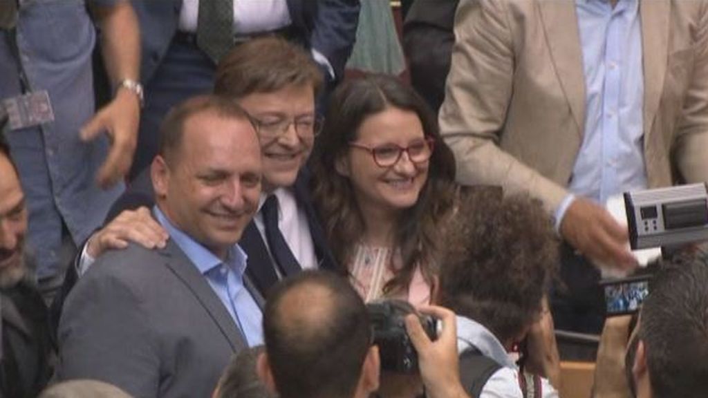 Ximo Puig toma posesión como presidente de la Generalitat valenciana Ximo Puig toma posesión como presidente de la Generalitat valenciana