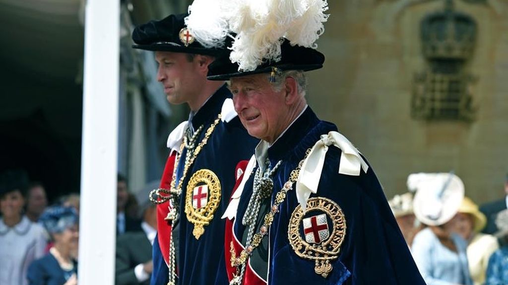 El rey Felipe VI es investido como caballero de la Orden de la Jarretera británica