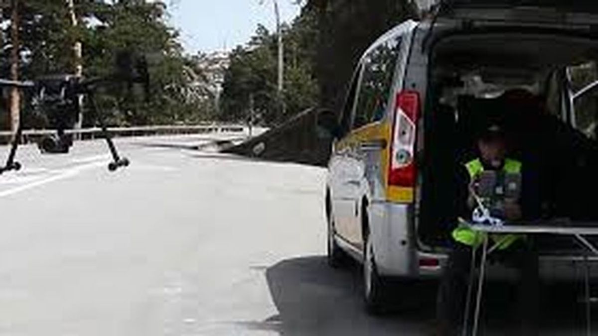 Intercerptado en A Coruña un conductor por ir a 157 km/h en un tramo limitado a 50