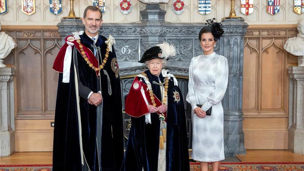 El rey Felipe VI, investido caballero de la Orden de la Jarretera El rey Felipe VI, investido caballero de la Orden de la Jarretera