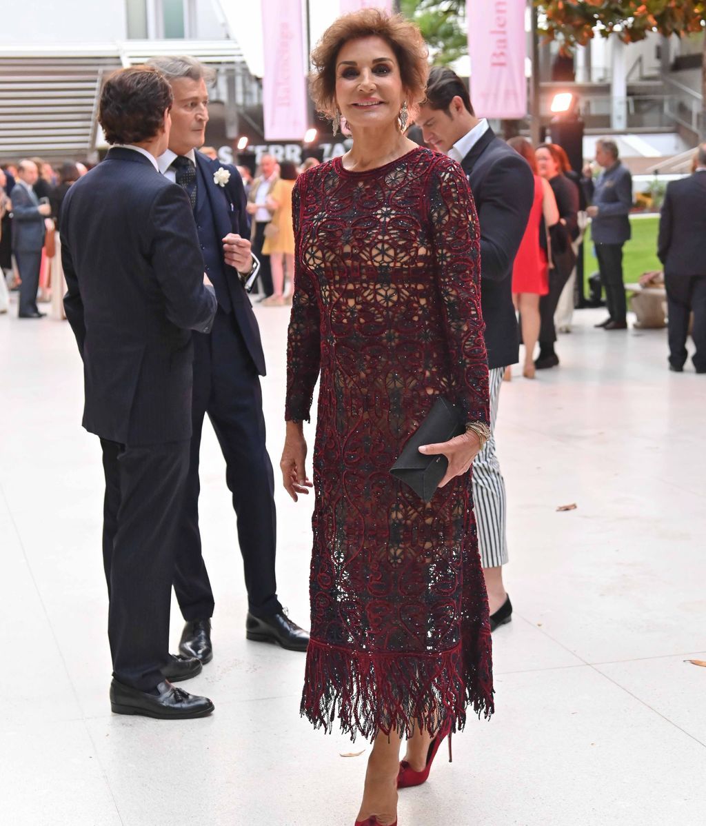 Naty Abascal, Lomana o Fernando Fitz James: reunión vip en la exposición de Balenciaga