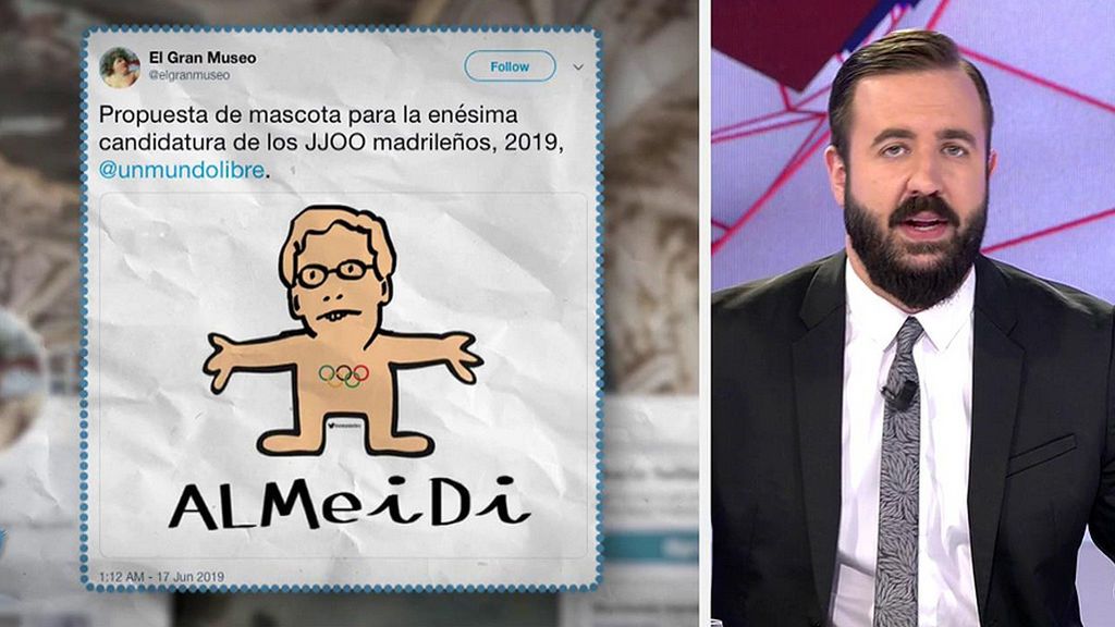 Almeidi, la nueva “mascota” para la candidatura olímpica de Madrid 2019