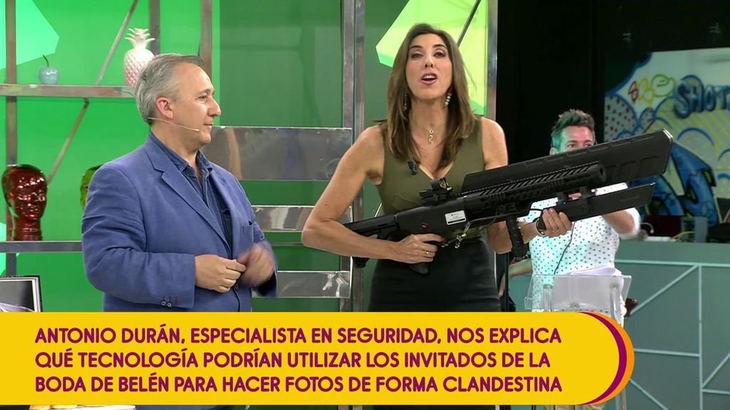 La tecnología espía que podrían usar los invitados para sacar fotos en la boda de Belén Esteban: de relojes a sujetadores