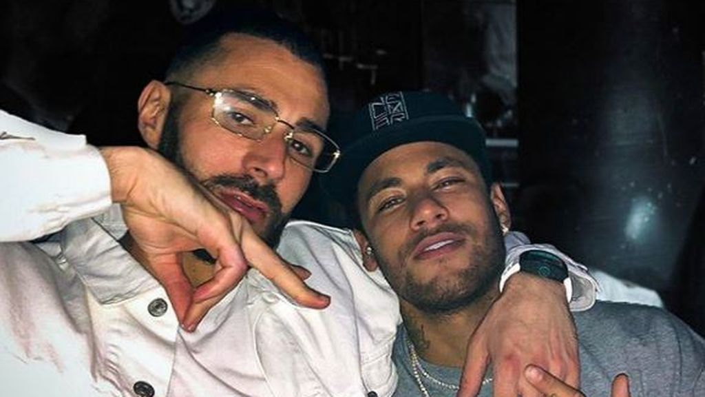 La misteriosa foto de Benzema junto a Neymar al más puro estilo 'se queda'