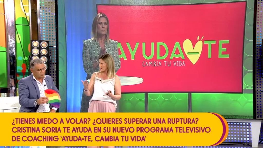 Cristina Soria visita 'Sálvame' para hablarnos de 'Ayuda-Te, cambia tu vida', su nuevo programa