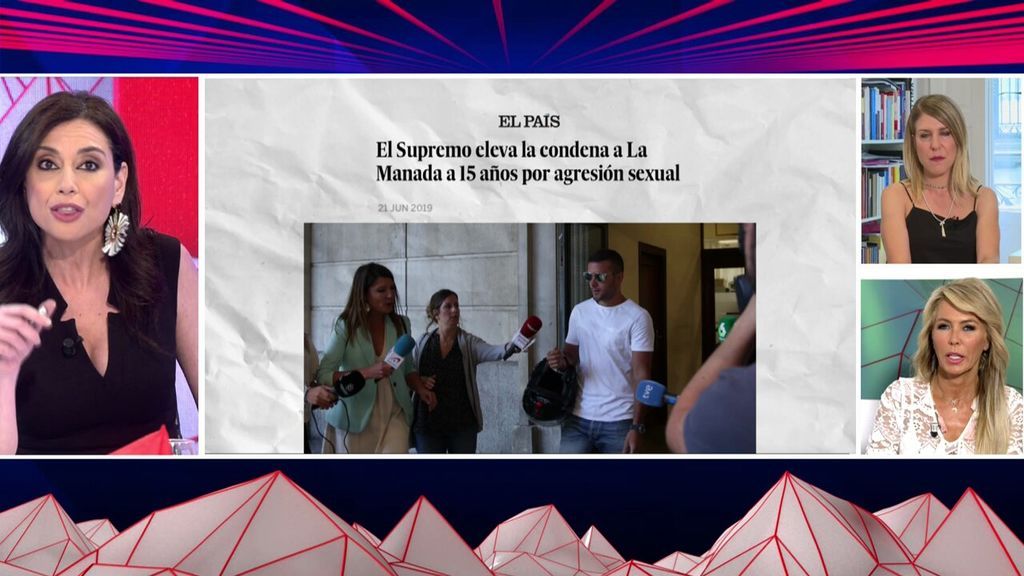 Montse Suárez, sobre la sentencia de ‘La Manada’: “El Tribunal Supremo tenía hambre de justicia”