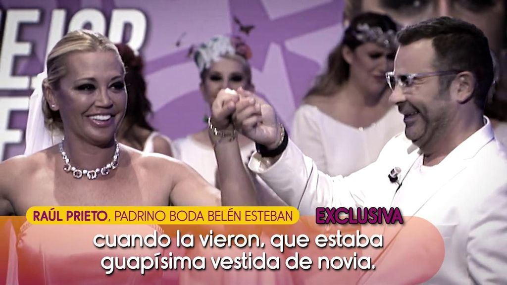 Exclusiva | Raúl Prieto, padrino de Belén, desvela cómo es su vestido: "Blanco de corte clásico"