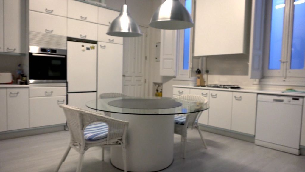 La cocina de la casa de Carmen Lomana