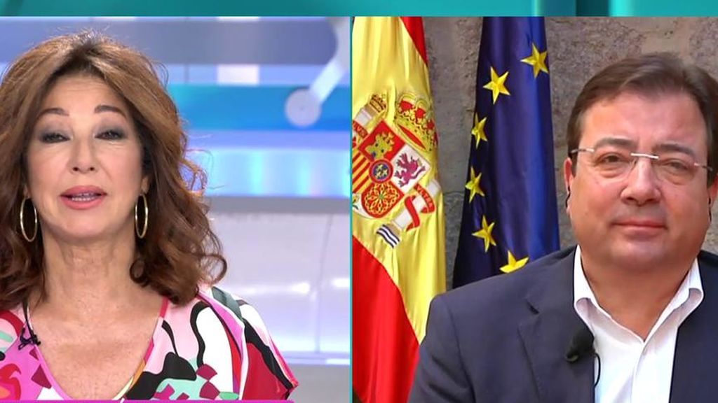 El presidente de Extremadura reflexiona sobre la investidura