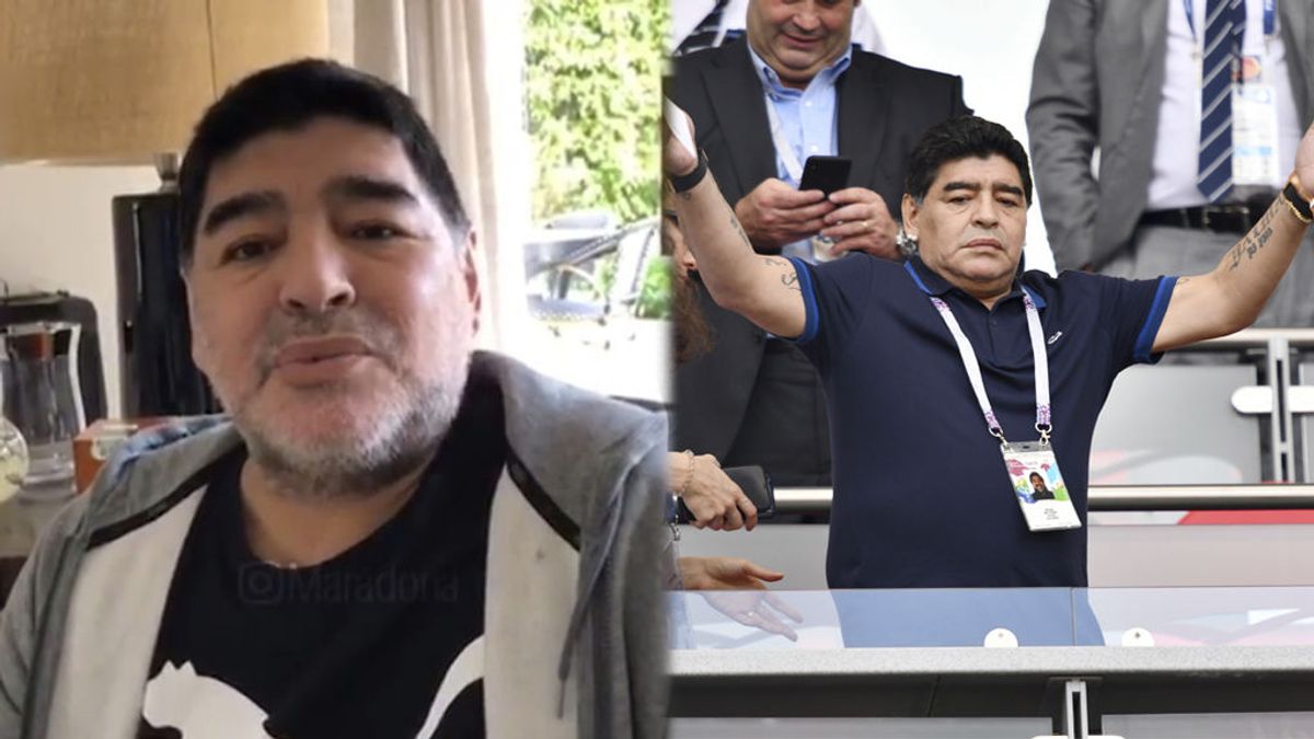 Maradona desmiente estar sufriendo de Alzheimer: "Yo no me estoy muriendo"
