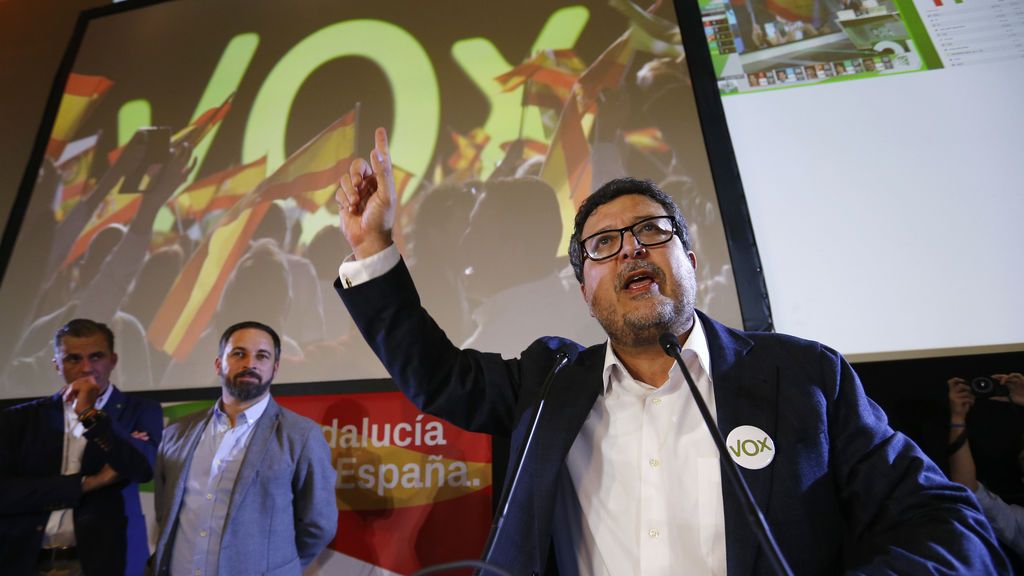 El el presidente de VOX en el parlamento andaluz critica la sentencia de 'La Manada' El el presidente de VOX en el parlamento andaluz critica la sentencia de 'La Manada'