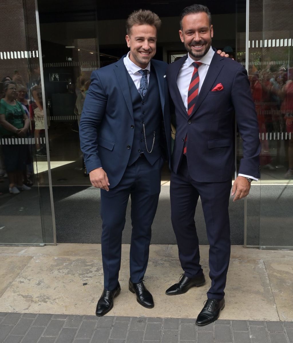 Rafa Mora y Kike Calleja