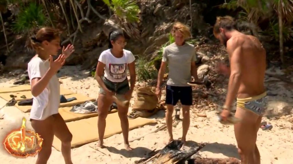 Dakota apaga el fuego para zanjar la discusión con Colate y Albert