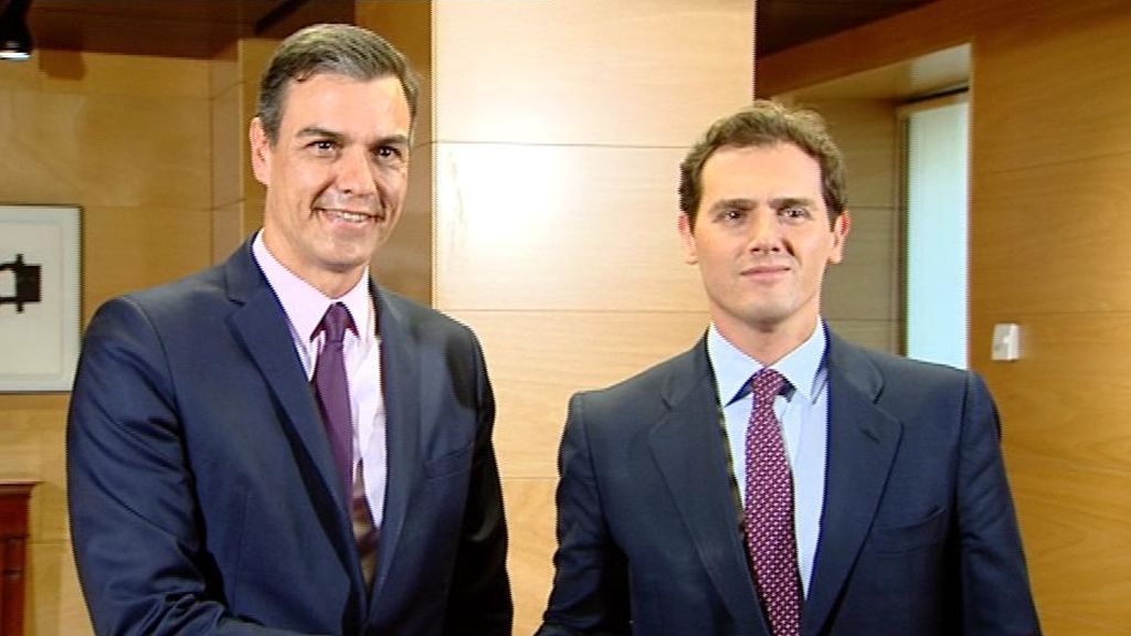 Sánchez y Rivera en el Congreso de los Diputados