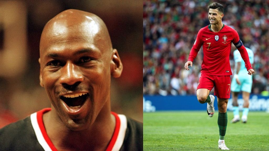 La foto de Cristiano Ronaldo con Michael Jordan: "Hicimos historia" La foto de Cristiano Ronaldo con Michael Jordan: "Hicimos historia"
