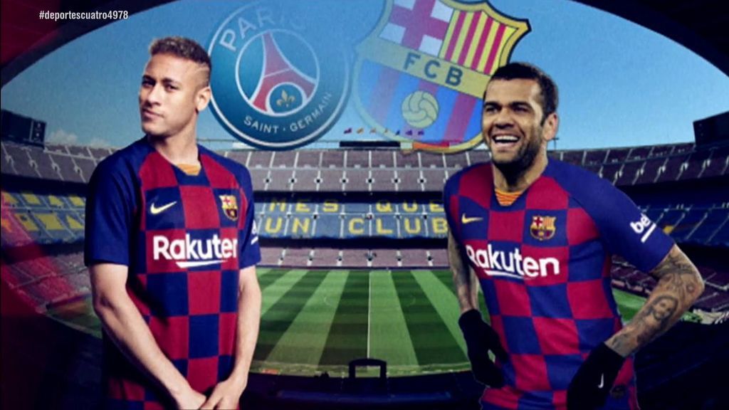 Neymar y Dani Alves quieren volver a jugar en el Barça y se lo han hecho saber a sus excompañeros