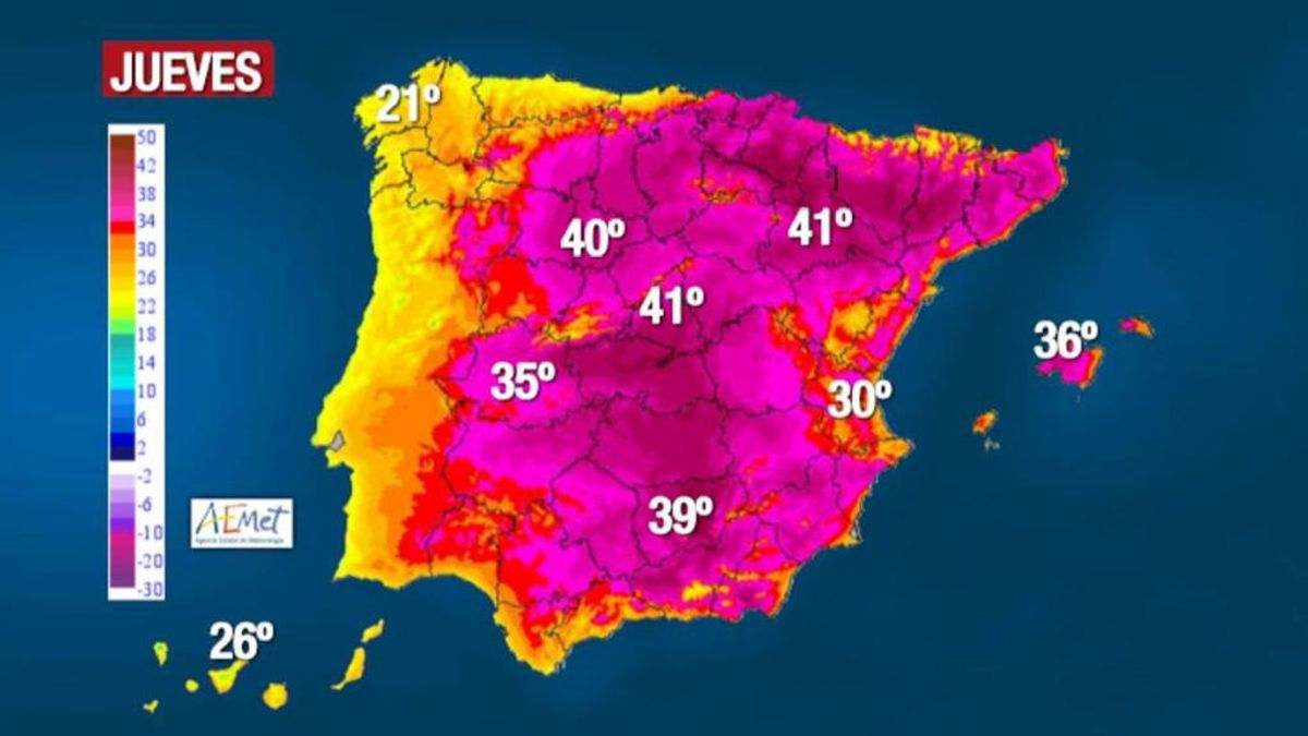Llega la primera ola de calor del verano a España y a parte de Europa Llega la primera ola de calor del verano a España y a parte de Europa