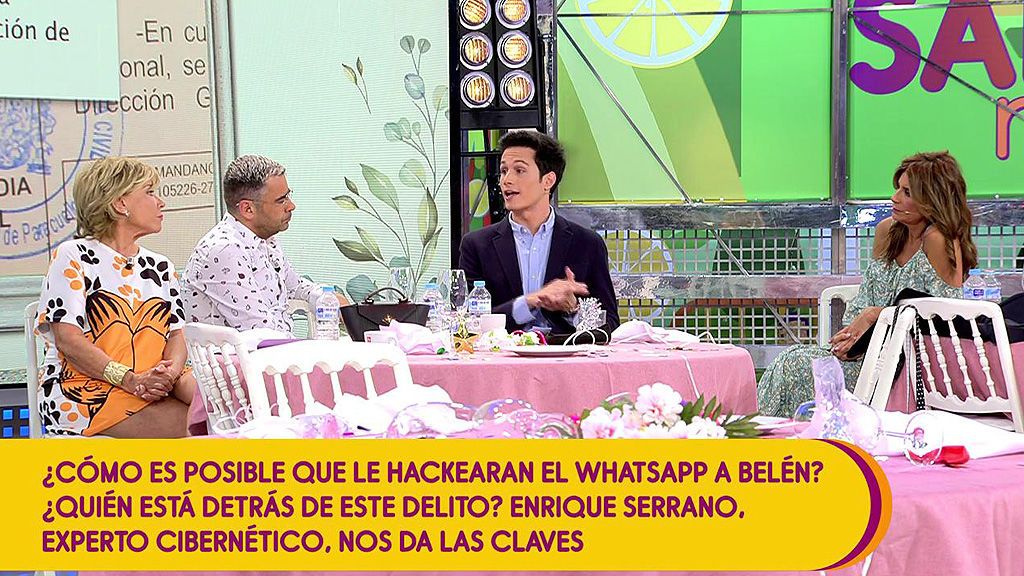 Cómo nos pueden hackear nuestro whatsapp y cómo evitarlo: un experto nos lo explica en 'Sálvame'