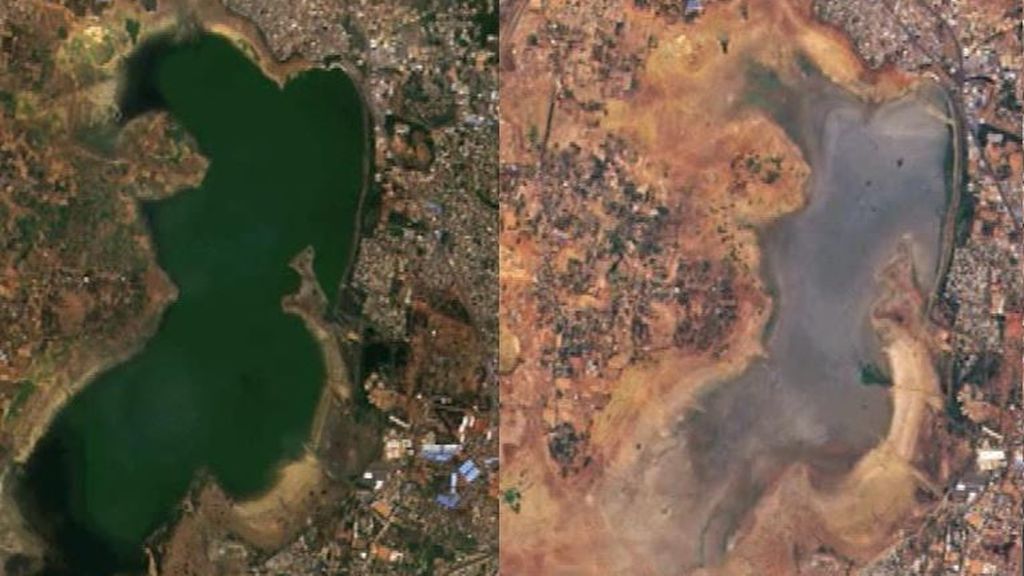 El efecto de la sequía en India
