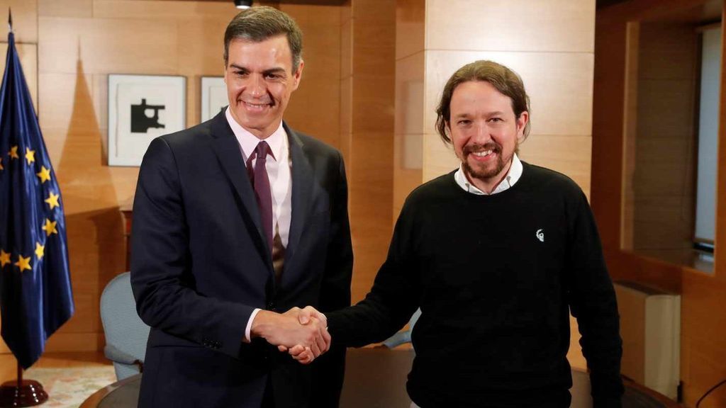 Pablo Iglesias amenaza a Pedro Sánchez con decir 'no' a la investidura